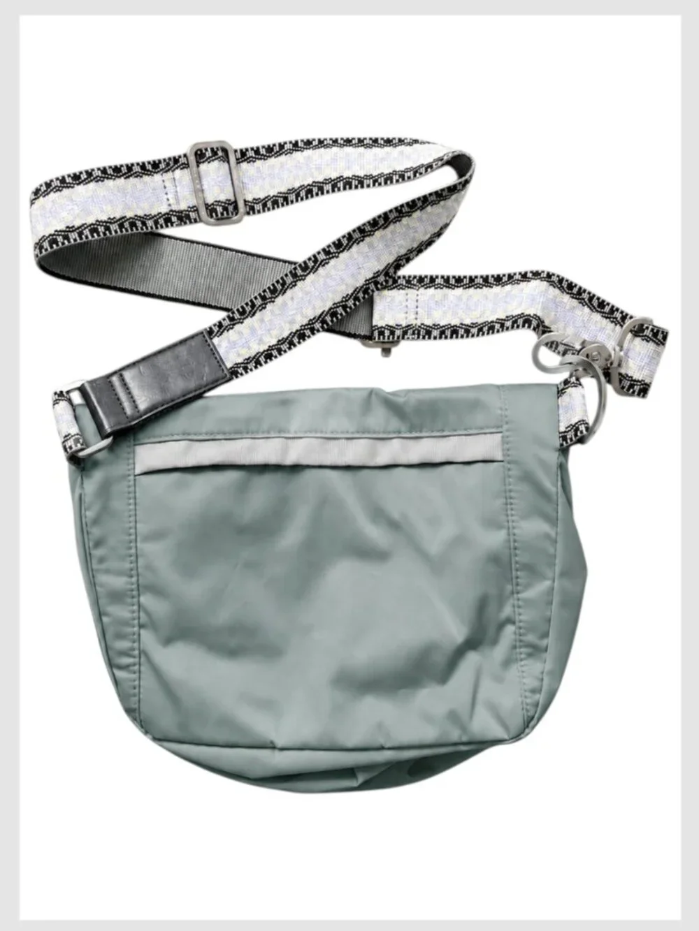 Lululemon Festival Bag Blue Green Crossbody Water Resistant